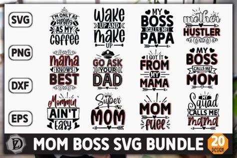 Download Mom Boss Bundle Crafts