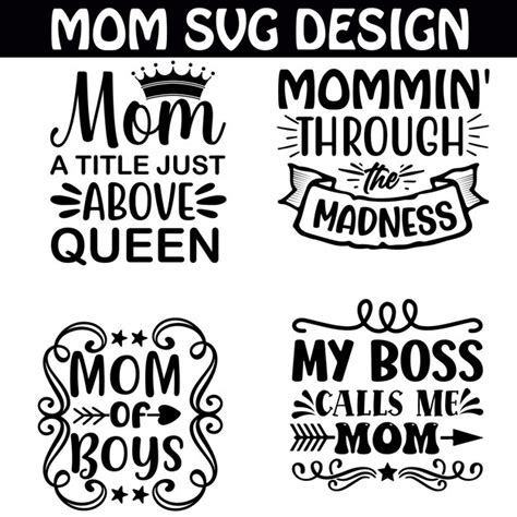 Download Mom Bundle 200 SVG Design Printable