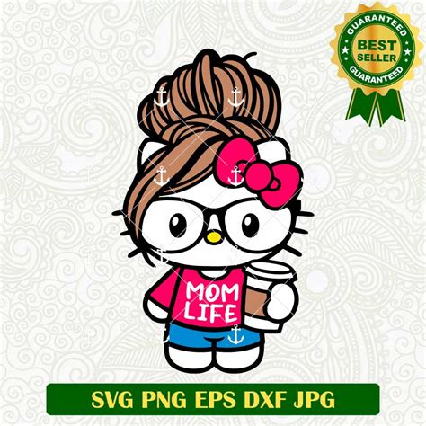 Unlock the Love and Chaos of Motherhood with Mom Life Hello Hello Svg