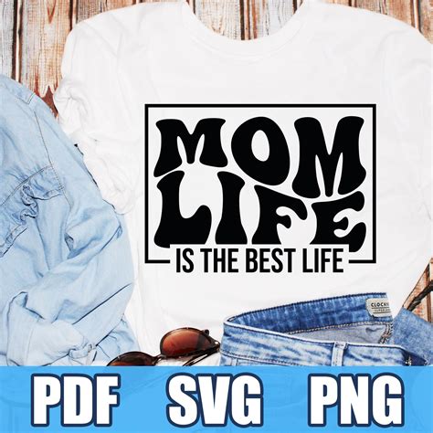 Download Mom Life Mothers Day Svg Bundle Png... Commercial Use DXF Files