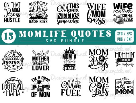 Download Mom Life SVG Bundle Mom Shirt SVG... Printable