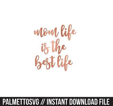 Download Mom Life Silhouette DXF Files