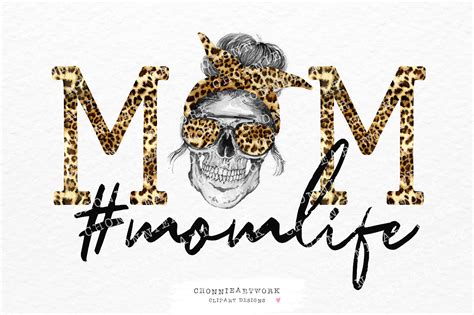 Download Mom Life Skull Cheetah Files