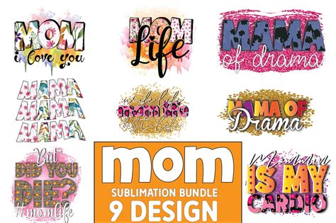 Download Mom Life Sublimation Commercial Use