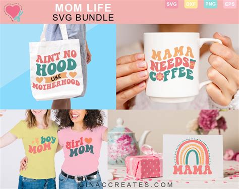 Empowering Mom Magic with Heartfelt Designs: Discover Our Emotional Mom Life Svg Bundle!