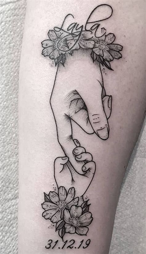 Mom Tattoos On Hand