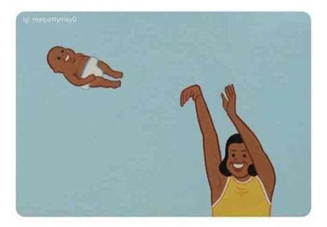 Mom Throwing Baby Meme Origin