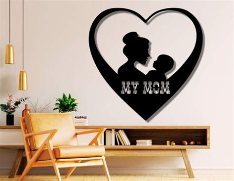 Download Mom the Heart of the Family Mothers... Files DXF Files