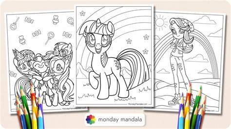 Momjunction Little Pony Coloring Pages