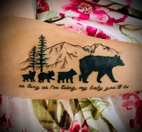 Momma Bear Tattoo