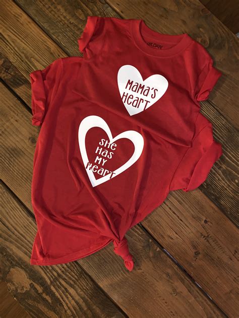Mommy And Me Valentine Shirts