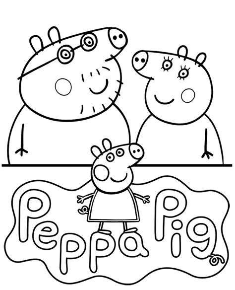 Mommy Pig Coloring Pages