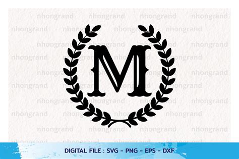Monogram Your Way to Style: Unleash The Charm of Momogram SVG for Effortless Personalization!