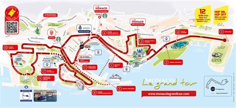 Monaco Bus Tour Route