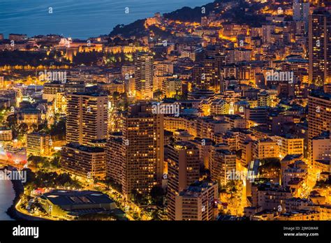 Monaco cityscape view