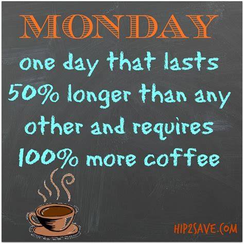 Monday Coffee Quotes Funny