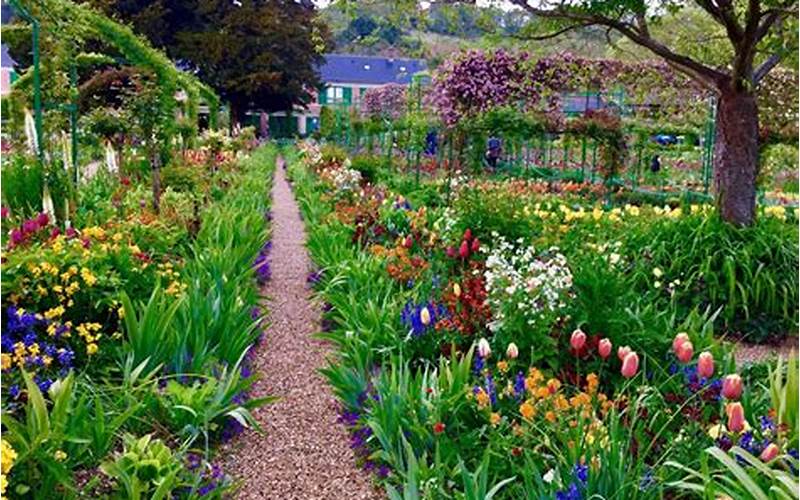 Monet Garden Spring