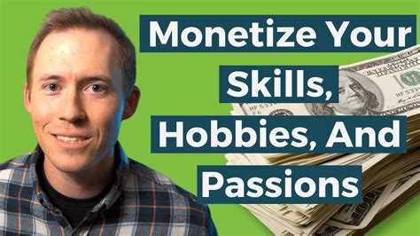 Monetizing Your Hobbies and Talents