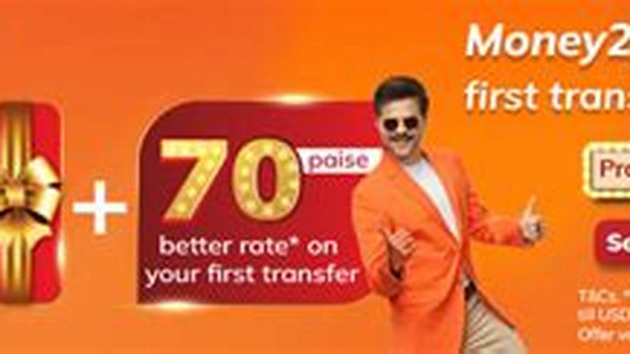 Money To India Promo Code 2024