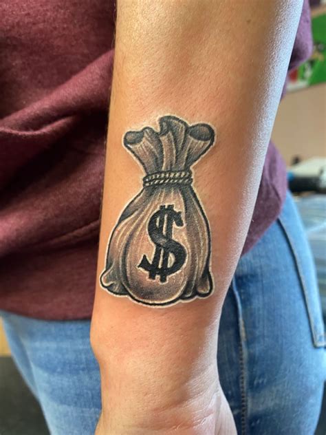 Money bag tattoo Money bag tattoo, Money tattoo, Money