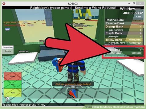 Money Hack on Roblox Tycoons - Kipkis