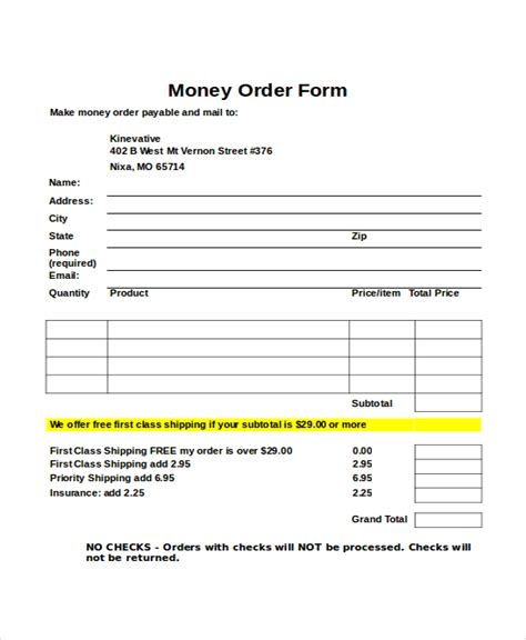 Money Order Font Form - Fill Out and Sign Printable PDF Template 
