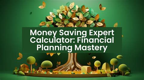 Money Saving Expert Mortgage Calculator