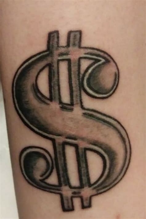 Dollar Sign Tattoo Tattoos that I love Pinterest