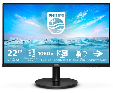 Monitor Philips LED 221V8A Full HD 22 Inch