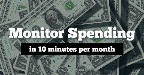Monitor Spending