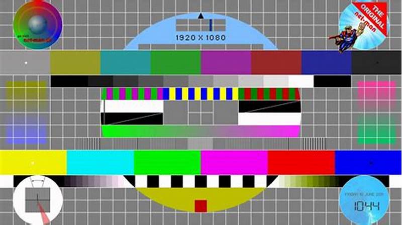 Monitor Test Pattern