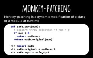 th?q=Monkey Patching A Class In Another Module In Python - Python Hack: Monkey Patching Class in External Module