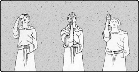 Monks using American Sign Language