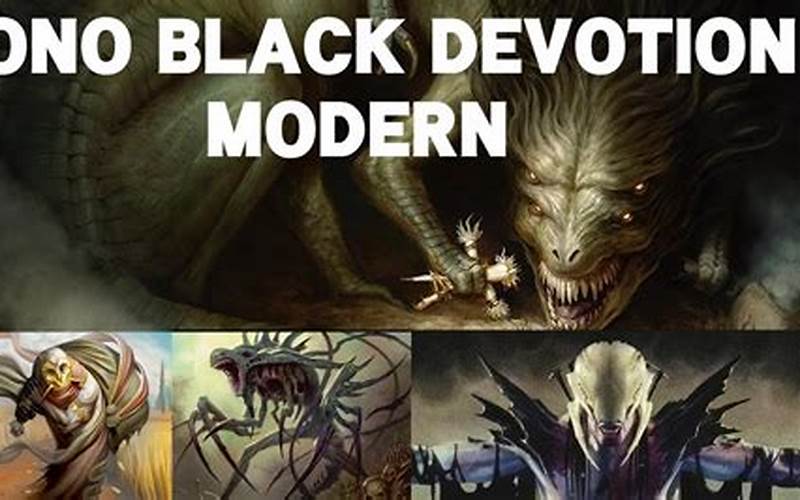 Mono Black Devotion Modern – A Comprehensive Guide