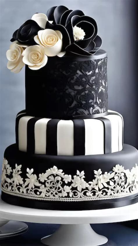 Monochrome Cake