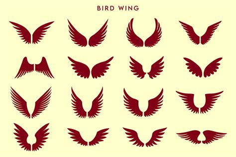 Download Monochrome Wings - Set DXF Files