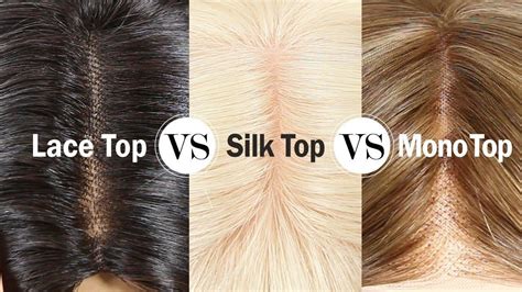 Monofilament Tops vs. Lace Fronts