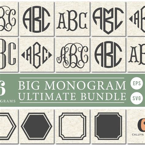 Download Monogram Bundle Cameo