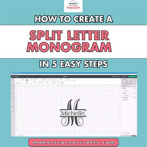 Download Monogram Split Maker Easy Edite