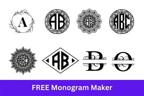 Unlock Your Creativity with Gratis Monogram SVG Designs: Add Personal Flair to your Projects!