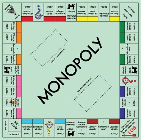 Monopoly Board Printable