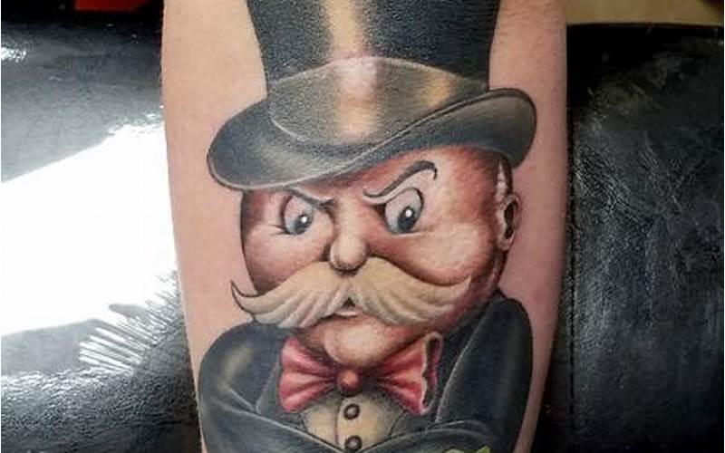 Monopoly Man Tattoo Placement