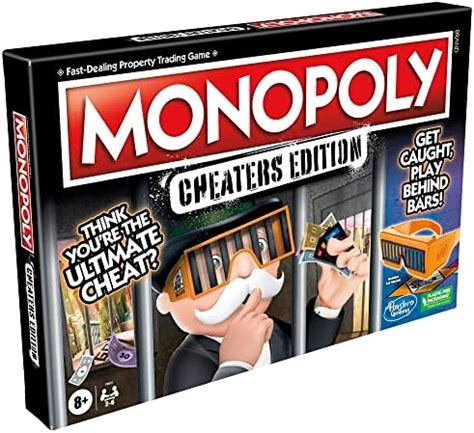Monopoly Game: Cheaters Edition Board Game, for 3  - Amazon.com
