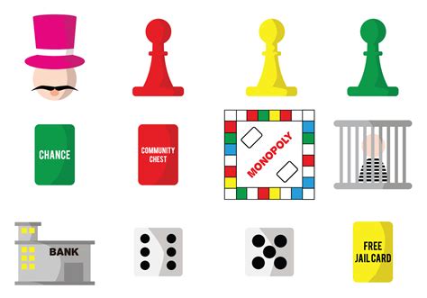 Download Monopoly Game Pieces Printable