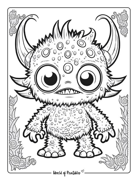 Monster Color Pages