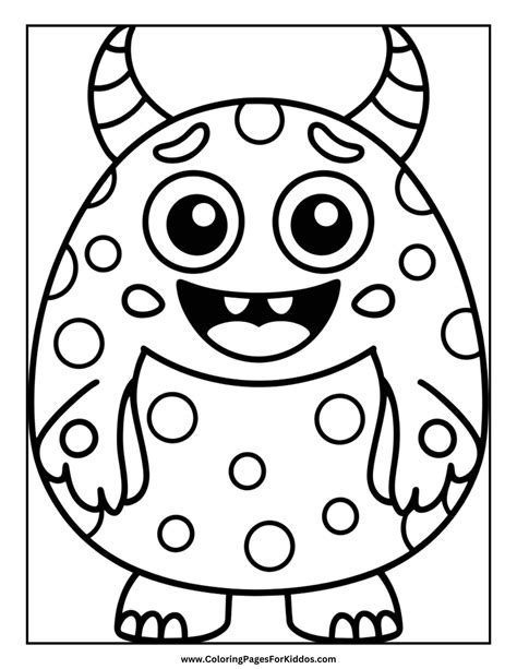 Monster Coloring Pages