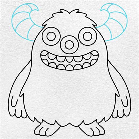 Monster Drawing For Kids