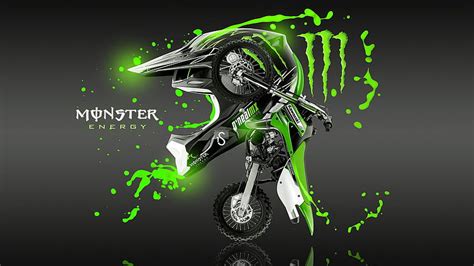 Monster Energy Cool Dirt Bike Wallpapers