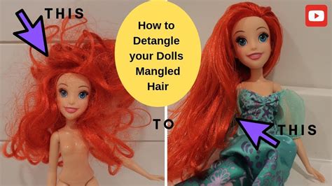 Monster High Doll Hair Detangling