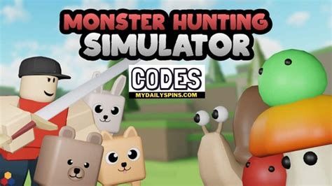 Monster Hunting Simulator Codes - Roblox - July 2023 -